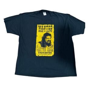 Vintage Cactus Jack Mick Foley Wanted Wrestling T Shirt Men’s 2XL